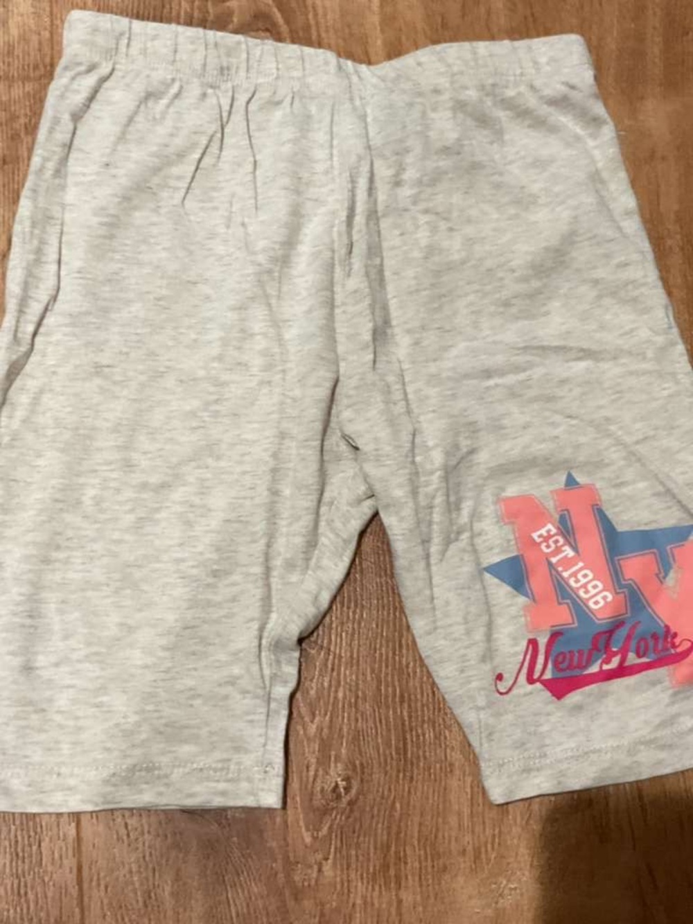 Kids Gray Graphic Lounge Shorts